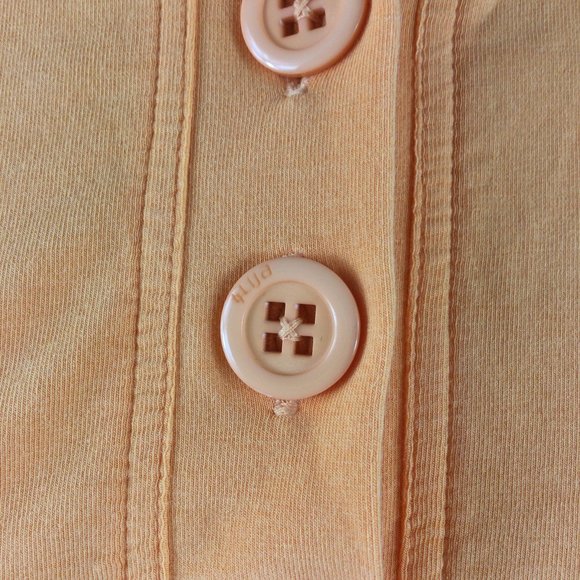 Lija Collared Peach Golf Shirt, Size Small - Picture 4 of 7